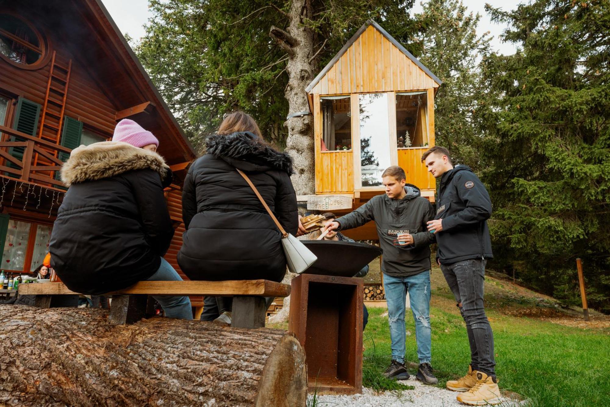 Villa Tree House Alpinka Krvavec Cerklje na Gorenjskem Esterno foto